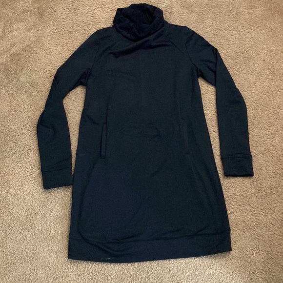 Fabletics Liora Black Funnel Athletic Dress - Picture 3 of 7